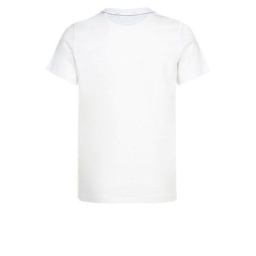 Guess Tshirt z nadrukiem optic white zalando bialy krótkie