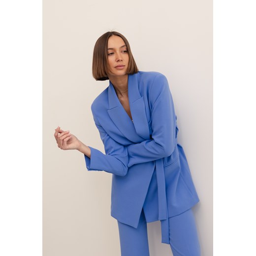 Simone Marynarka Z Wiązaniem Blue : kolor - Simone Marynarka Z Wiązaniem Blue, Lorenzo L Lorenzo