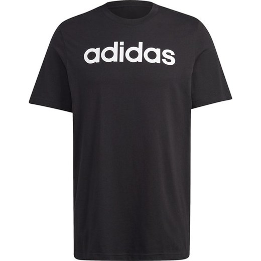 Koszulka męska Essentials Single Jersey Linear Embroidered Logo Tee Adidas ze sklepu SPORT-SHOP.pl w kategorii T-shirty męskie - zdjęcie 159197494