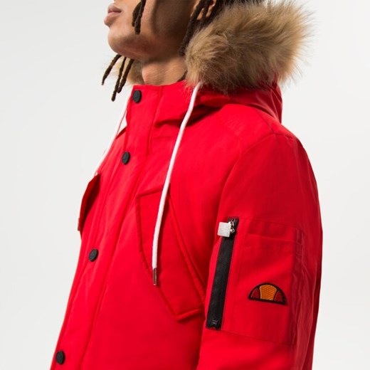 ELLESSE KURTKA ZIMOWA BLIZZARD PARKA JACKET RED Ellesse L promocja Sizeer