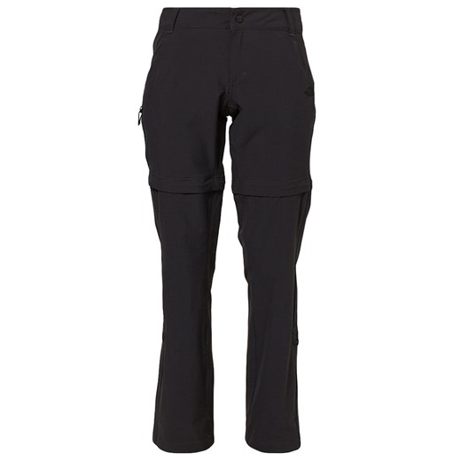 The North Face TREKKER CONVERTIBLE Spodnie materiałowe black zalando czarny mat