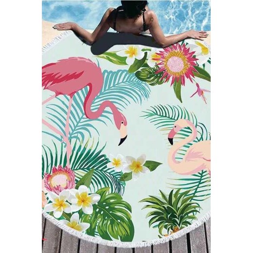 Ręcznik plażowy LALADETA 150 cm ze sklepu Ivet Shop w kategorii Ręczniki - zdjęcie 159213281