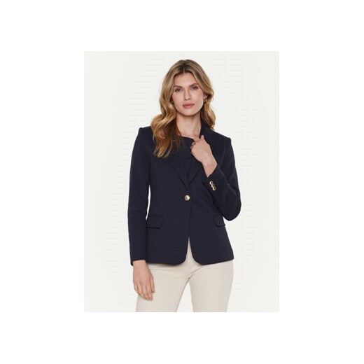 Weekend Max Mara Marynarka Ravenna 2359110337 Granatowy Regular Fit L MODIVO wyprzedaż