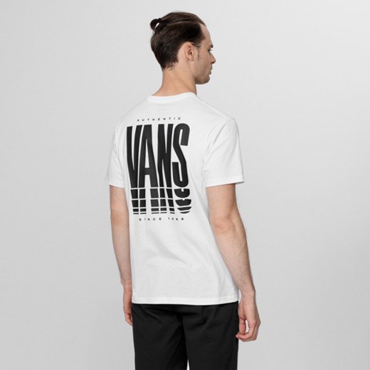 Męski t-shirt z nadrukiem VANS REFLECT SS White Vans L Sportstylestory.com okazyjna cena