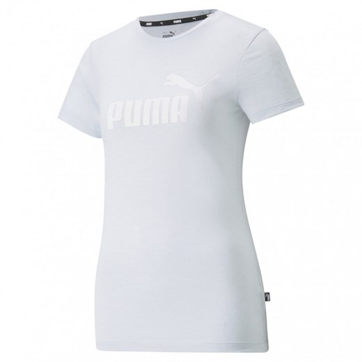 Damski t-shirt z nadrukiem PUMA ESS Logo Heather Tee Puma S wyprzedaż Sportstylestory.com