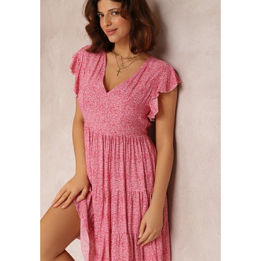 Różowa Sukienka Phaerica ze sklepu Renee odzież w kategorii Sukienki - zdjęcie 159226192