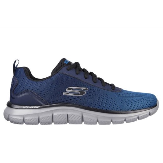 Buty Skechers Track Ripkent M 232399/NVBL niebieskie ze sklepu ButyModne.pl w kategorii Buty sportowe męskie - zdjęcie 159233221