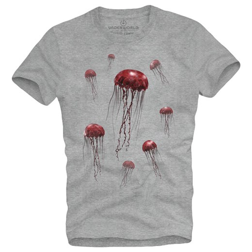 T-shirt męski UNDERWORLD Jellyfish ze sklepu morillo w kategorii T-shirty męskie - zdjęcie 159258132