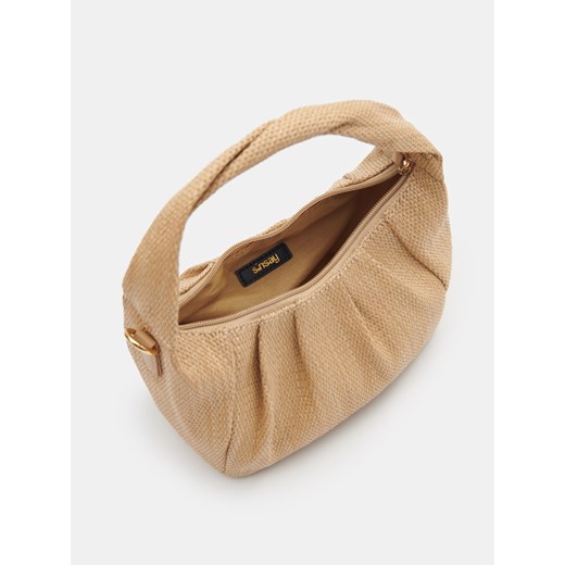 Sinsay - Torebka crossbody - Beżowy Sinsay Jeden rozmiar Sinsay