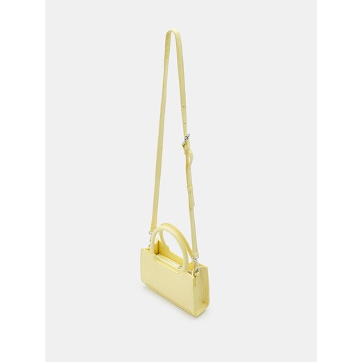 Sinsay - Torebka mini crossbody - Żółty Sinsay Jeden rozmiar Sinsay