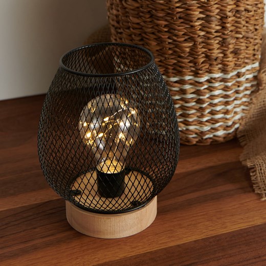 Sinsay - Lampka LED - Czarny Sinsay Jeden rozmiar okazyjna cena Sinsay