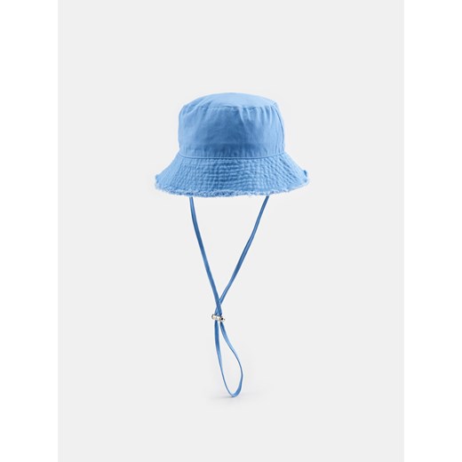 Sinsay - Kapelusz bucket hat - Niebieski Sinsay Jeden rozmiar Sinsay