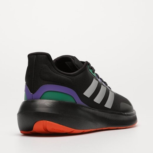 Buty sportowe męskie Adidas na wiosnę czarne wiązane