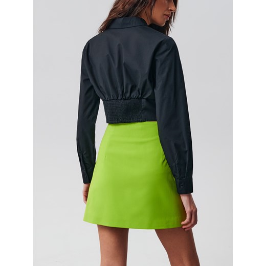 Spódnica zielona Sinsay mini casual 