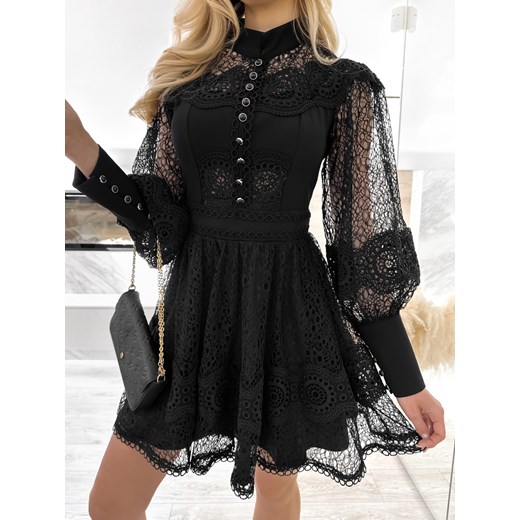 Sukienka czarna Harper Butik Lalala L butiklalala