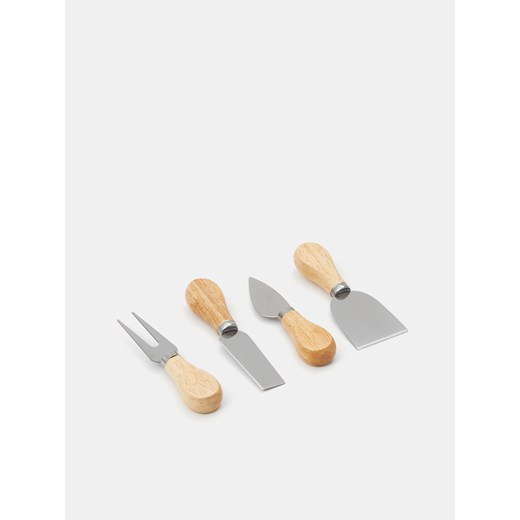 Sinsay - Zestaw do serwowania serów - Srebrny Sinsay Jeden rozmiar Sinsay