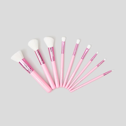 Sinsay - Pędzle do makijażu Hello Kitty 9 pack - Różowy Sinsay Jeden rozmiar Sinsay