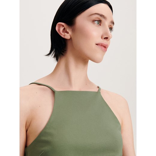 Reserved - Sukienka mini - Kremowy Reserved M Reserved