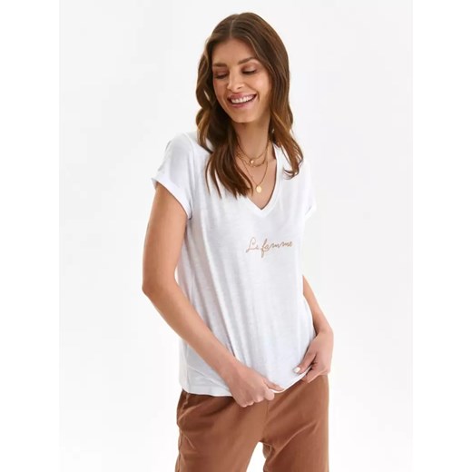 T-shirt z nadrukiem Top Secret 40 Top Secret