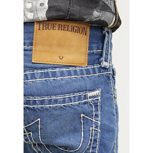 True Religion GENO  Jeansy Straight leg blue zalando niebieski denim