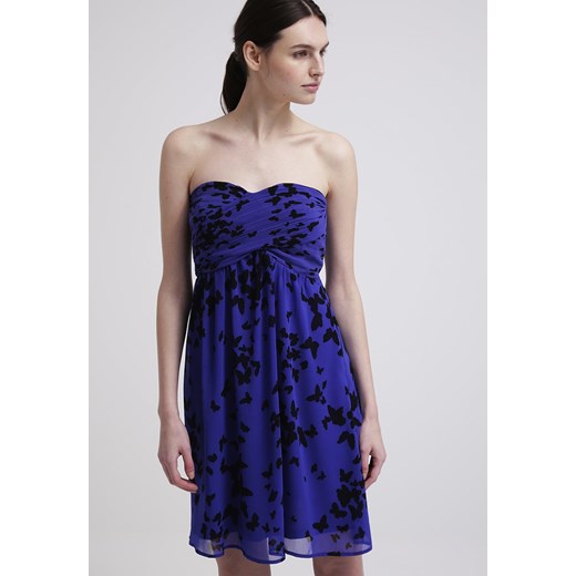 ESPRIT Collection Sukienka letnia electric blue zalando  ramiączka