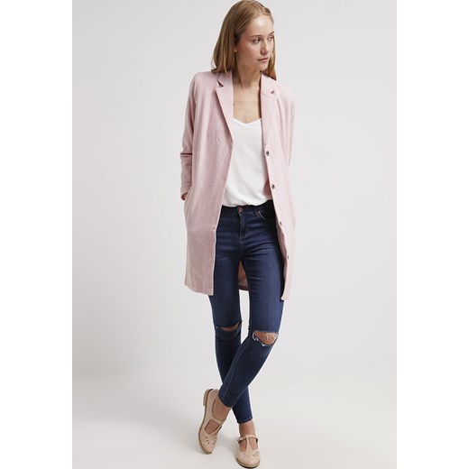 Minimum KAROLINE Płaszcz wełniany /Płaszcz klasyczny pastel pink zalando bezowy guziki