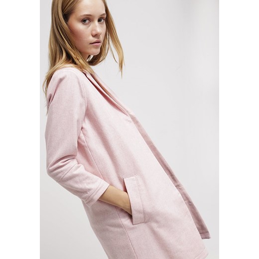 Minimum KAROLINE Płaszcz wełniany /Płaszcz klasyczny pastel pink zalando bezowy klasyczny