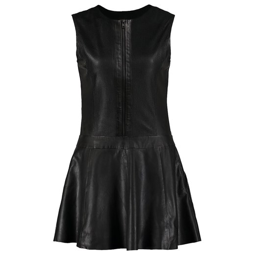 Jofama SUSAN Sukienka koktajlowa black zalando czarny abstrakcyjne wzory
