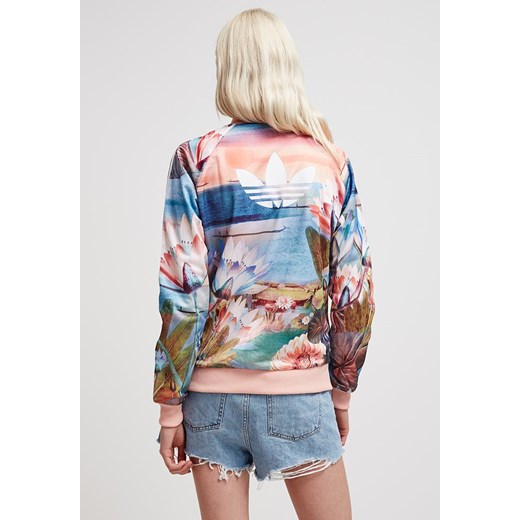 adidas Originals CURSO Kurtka sportowa multicolor zalando rozowy długie