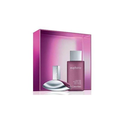 ZESTAW Calvin Klein Euphoria woda perfumowana - perfumy damskie 30ml + żel pod prysznic 100ml - 30ml 