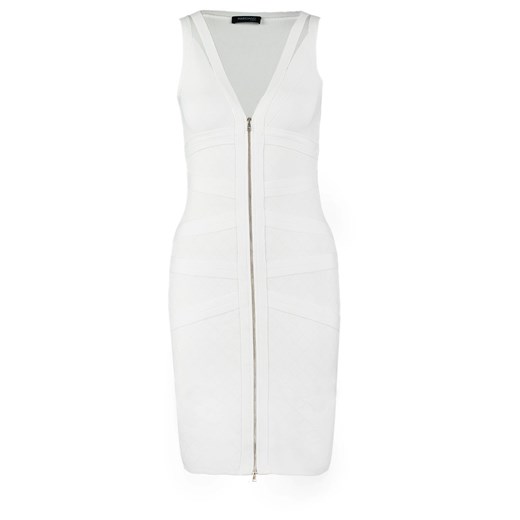 MARCIANO GUESS Sukienka letnia off white zalando szary abstrakcyjne wzory