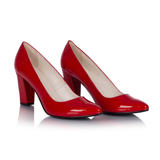 Czółenka C826 czerwone szerokie Seba 41 OdSzewca.pl