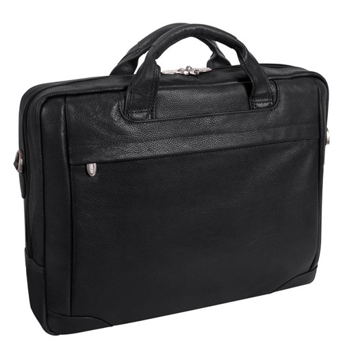 Skórzana torba na laptopa 17" Mcklein Bridgeport 15475L czarna Mcklein  Skorzana.com