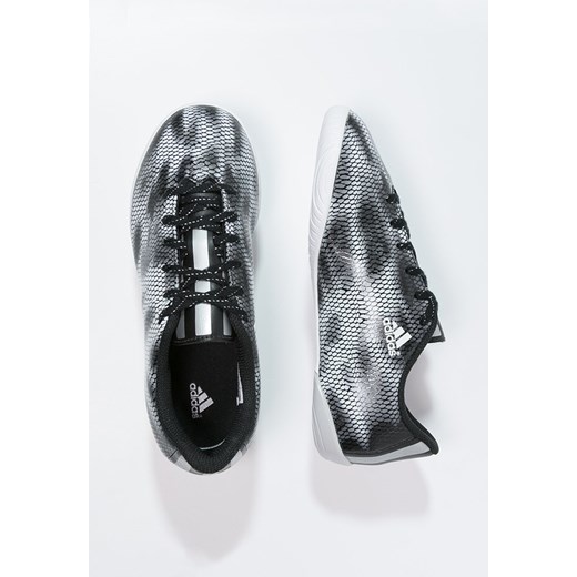 adidas Performance F10 IN Halówki core black/silver metallic zalando szary skóra ekologiczna