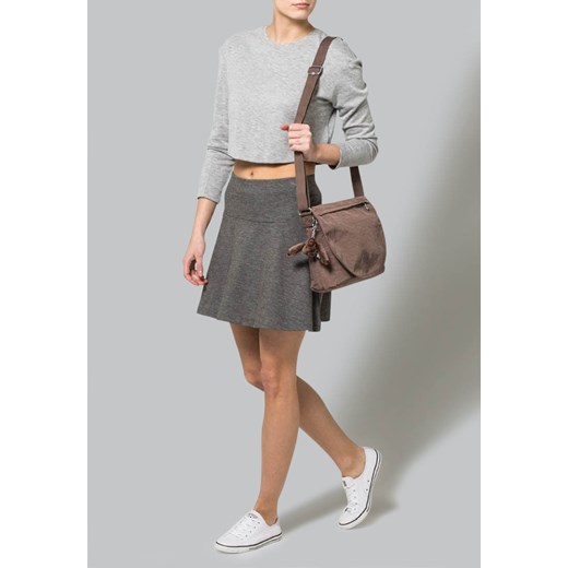 Kipling ORLEANE Torba na ramię monkey brown zalando szary na ramię