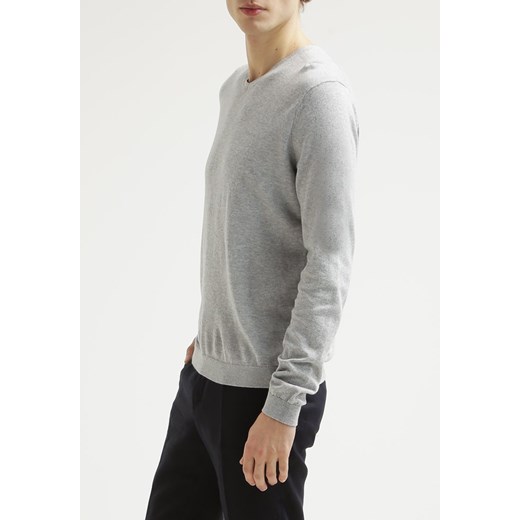 Calvin Klein SABIN  Sweter zink grey zalando  bawełna