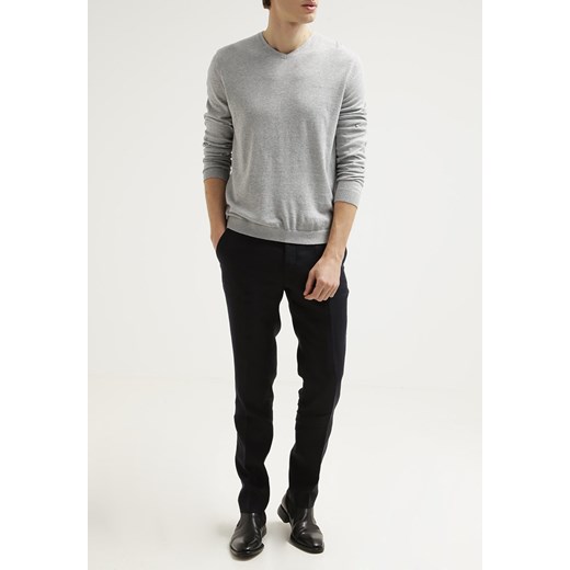 Calvin Klein SABIN  Sweter zink grey zalando czarny długie