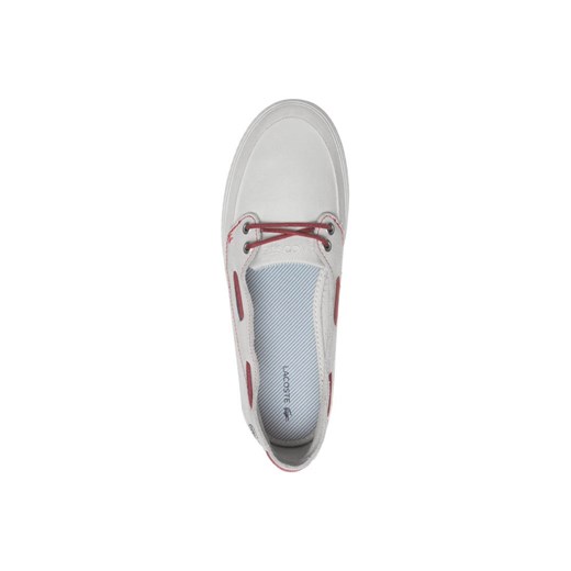Lacoste LABONI Buty żeglarskie offwhite zalando szary bez wzorów/nadruków