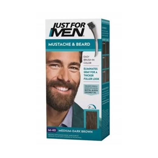 Just For Men Medium Dark Brown M40 Color Gel 28g Just For Men one size Fimble - Drogeria Internetowa