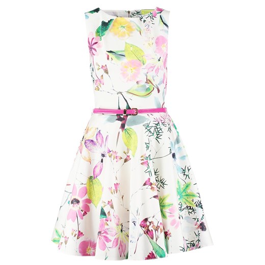 Closet Sukienka letnia cherry blossom zalando rozowy abstrakcyjne wzory
