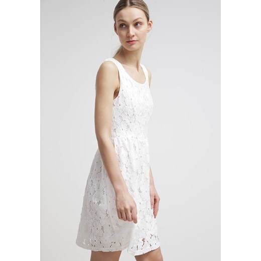 Minimum ELLEN Sukienka letnia white zalando bialy krótkie