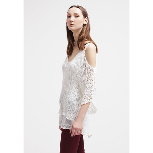 Fracomina Sweter cream zalando mat