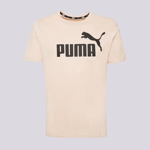 T-shirt męski Puma z krótkim rękawem beżowy młodzieżowy 