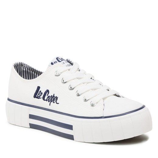 Trampki Lee Cooper LCW-23-31-1802L White Lee Cooper 39 eobuwie.pl
