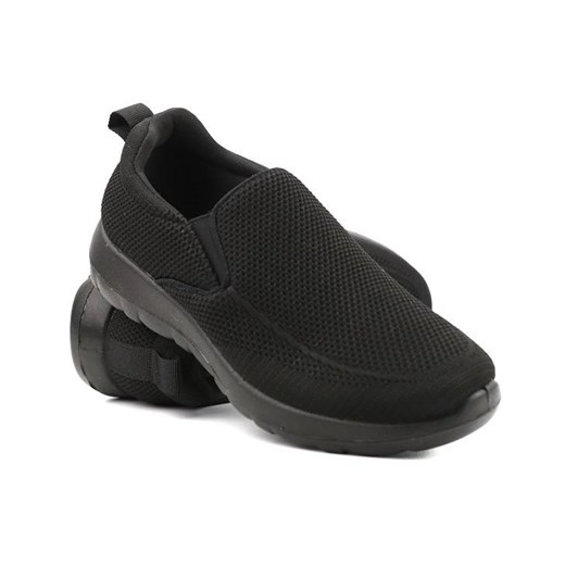 Komfortowe buty męskie sportowe - NEWS 22MN02-4826, czarne ze sklepu ulubioneobuwie w kategorii Buty sportowe damskie - zdjęcie 160056873