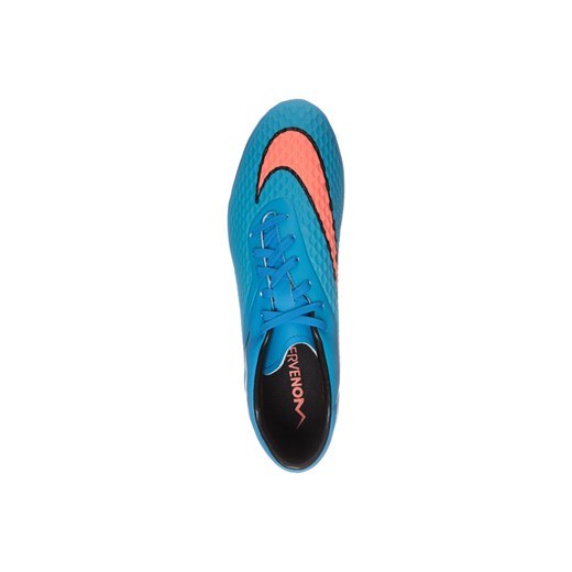 Nike Performance HYPERVENOM PHELON FG Korki Lanki clearwater/crimson/black zalando niebieski sztuczna