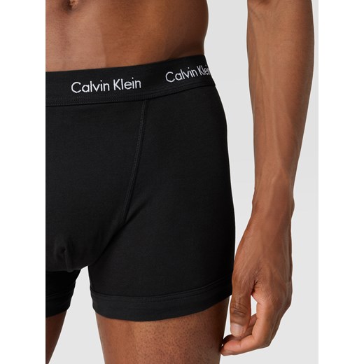 Obcisłe bokserki z elastycznym paskiem z logo w zestawie 3 szt. Calvin Klein Underwear M okazja Peek&Cloppenburg