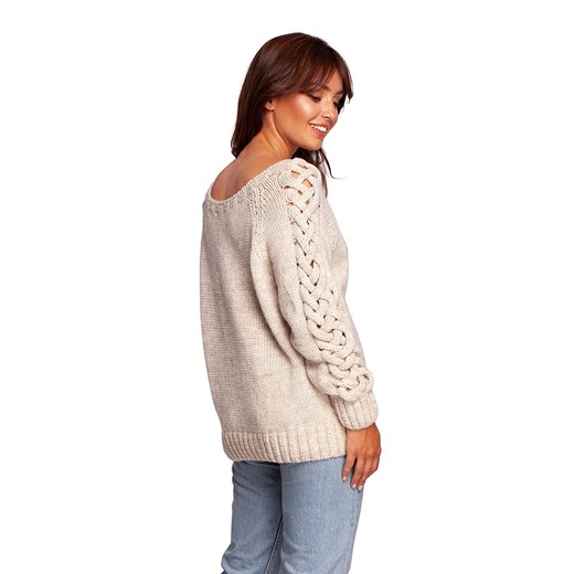 Be Wear Sweter w kolorze beżowym L/XL okazyjna cena Limango Polska