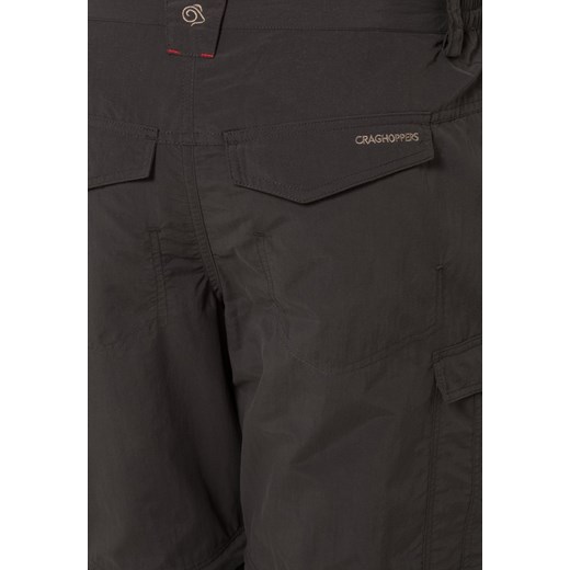 Craghoppers NOSILIFE Spodnie materiałowe black pepper zalando szary mat