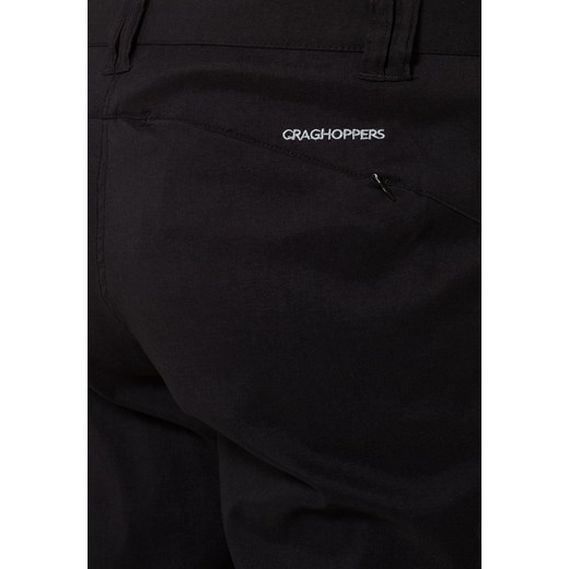 Craghoppers KIWI Spodnie materiałowe black zalando  łatki